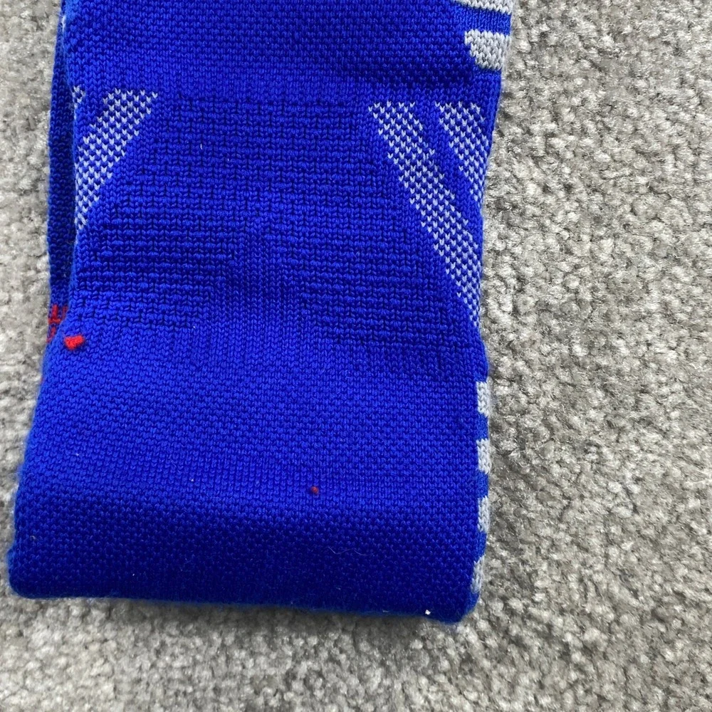 Adidas Speed Mesh Crew Socks Mens Large Blue Football Aeroready Compression